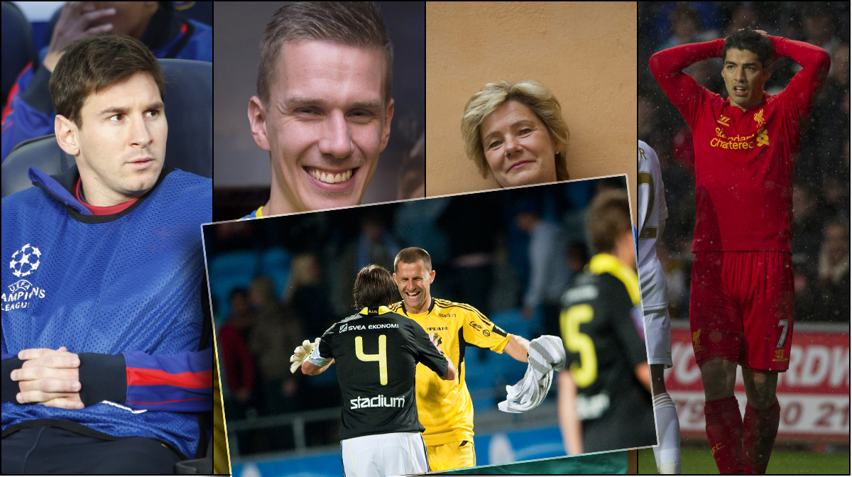 Lionel Messi, AIK, Ivan Turina, bayern munchen, Luis Suarez, Pontus Wernbloom, Barcelona